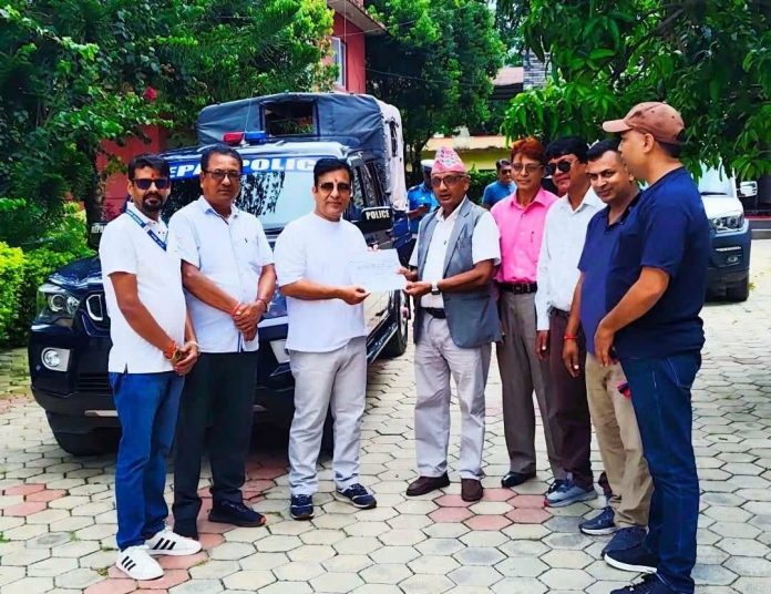 रसुवा बाढी प्रभावितलाई सहयोग जारी